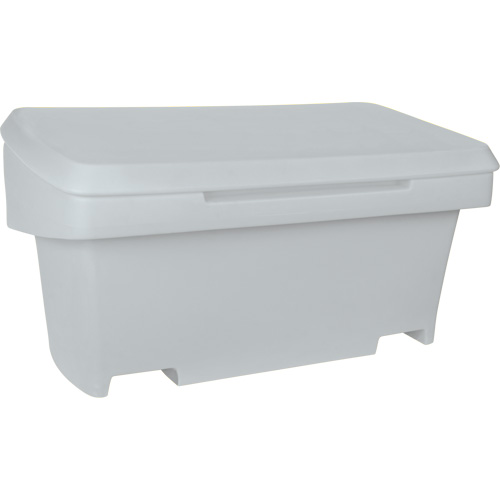Contenant de rangement robuste pour l'ext&eacute;rieure pour sel et sable, 24" x 48" x 24", 10 pi³, Gris PB Rental Co. Ltd.