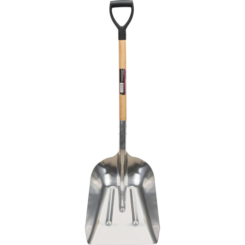 Scoop Shovel, Wood, Aluminum Blade, D-Grip Handle, 24-1/2" Length PB Rental Co. Ltd.