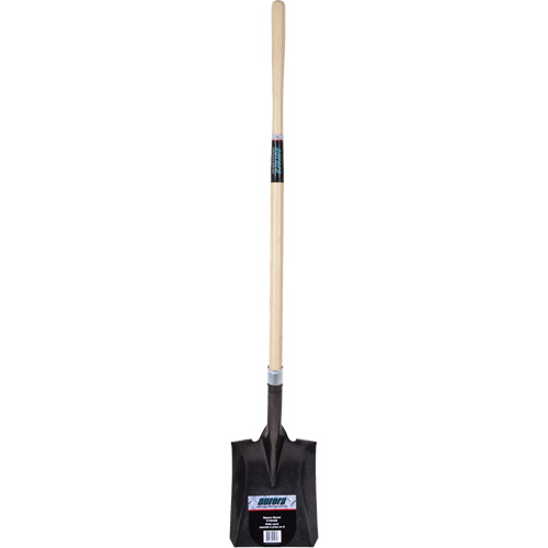 Pelle carr&eacute;e robuste, Bois dur, Lame Acier au carbone, Manche en Droit, Longueur 48" PB Rental Co. Ltd.