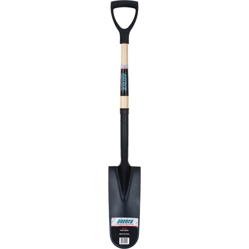 Heavy-Duty Drain Spade, Carbon Steel, 16" x 6" Blade, 29" L, D-Grip Handle PB Rental Co. Ltd.