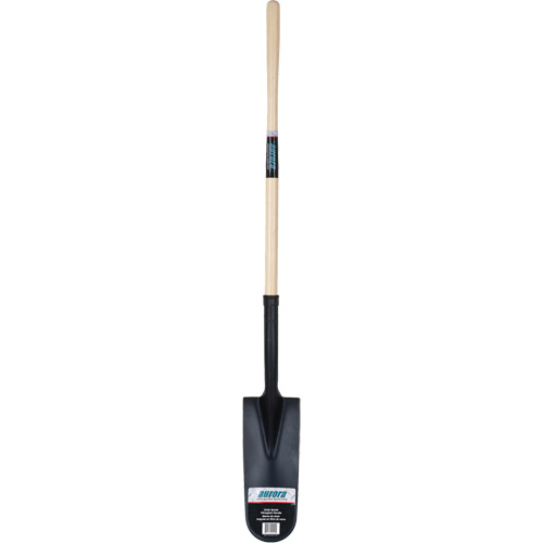 Pelle &agrave; drain, Acier durci, Lame 14" x 6", 46" lo, Manche Droit PB Rental Co. Ltd.