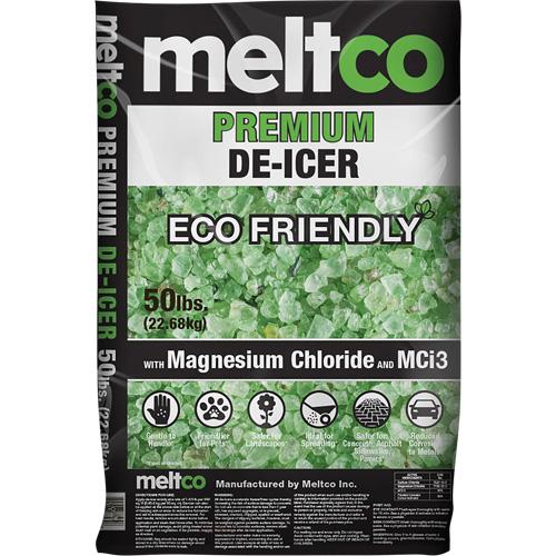 D&eacute;givreur &eacute;cologique de premi&egrave;re qualit&eacute;, Sac, 50 lb (22,7 kg), Point de fonte -25°C (-15°F) PB Rental Co. Ltd.