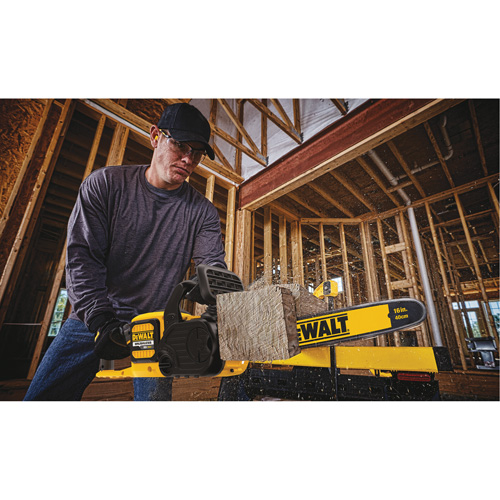 Flexvolt&reg; Cordless Chainsaw, 16", Battery Powered, 60 V PB Rental Co. Ltd.