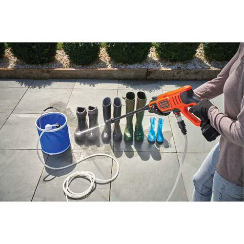 Laveuse &agrave; pression, &agrave; pile, 350 psi, 0,5 gal./min PB Rental Co. Ltd.