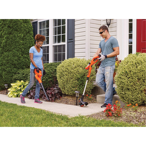 Ensemble combin&eacute; coupe-bordure/taille-bordure et balayeuse pour surfaces rigides Max*, 10", &agrave; pile, 20 V PB Rental Co. Ltd.