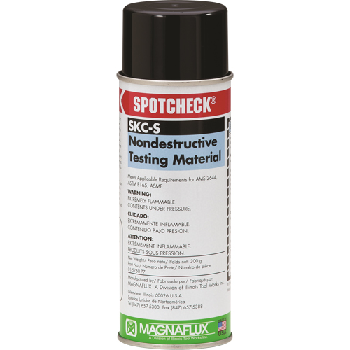 Spotcheck&reg; Penetrants - SKC-S Solvent Cleaners, Aerosol Can PB Rental Co. Ltd.