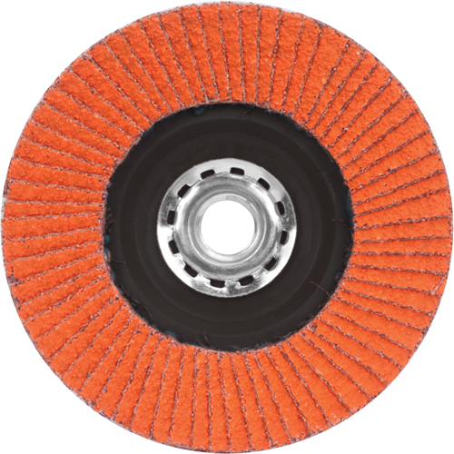Flap Discs - Quick Trim SG Blaze R980P, 7" x 5/8"-11, Type 27, 40 Grit, Ceramic PB Rental Co. Ltd.