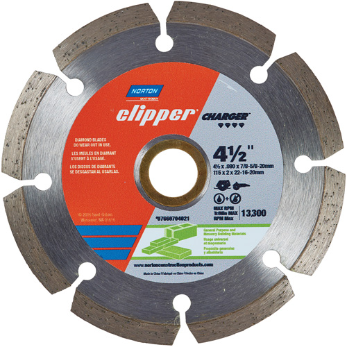 Lame de scie segment&eacute;e Clipper Charger PB Rental Co. Ltd.