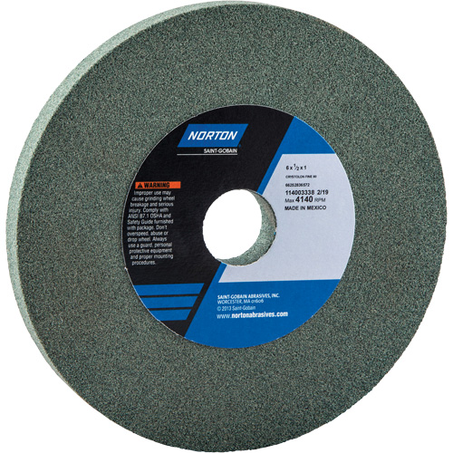 Bench Grinding Wheels - Gemini, 6" x 1/2", 1" Arbor PB Rental Co. Ltd.