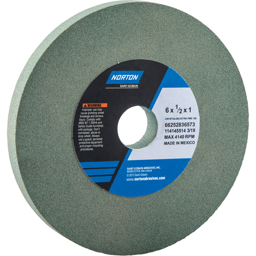 Bench Grinding Wheels - Gemini, 6" x 1/2", 1" Arbor PB Rental Co. Ltd.