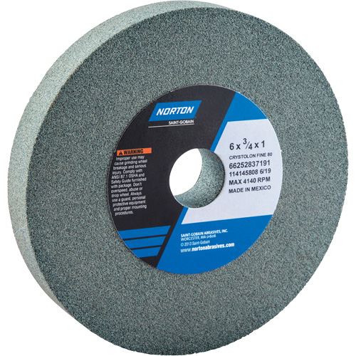 Bench Grinding Wheels - Gemini, 6" x 3/4", 1" Arbor PB Rental Co. Ltd.