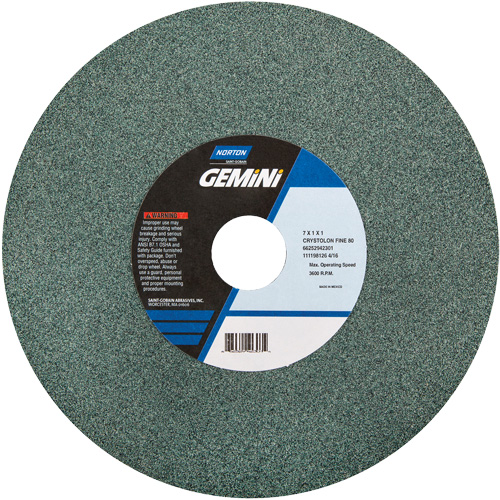 Bench Grinding Wheels - Gemini, 6" x 1", 1" Arbor PB Rental Co. Ltd.