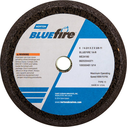 Disque &agrave; &eacute;barbage portatif non renforc&eacute; BlueFire PB Rental Co. Ltd.