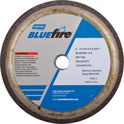 Disque &agrave; &eacute;barbage portatif non renforc&eacute; BlueFire PB Rental Co. Ltd.