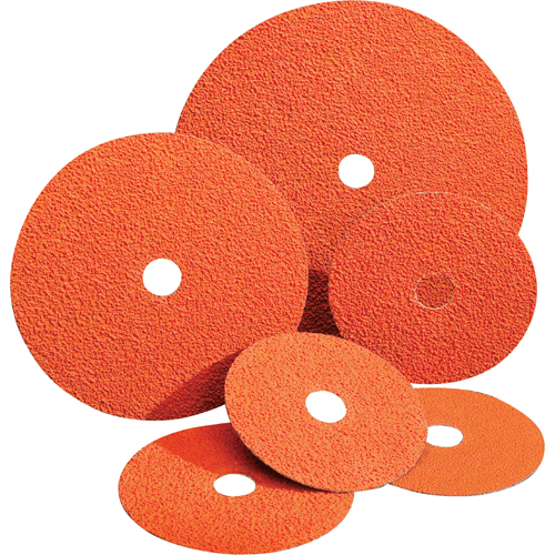 Blaze&reg; Fiber Discs, Ceramic Alumina, 24, 5" Dia x 7/8" Arbor PB Rental Co. Ltd.