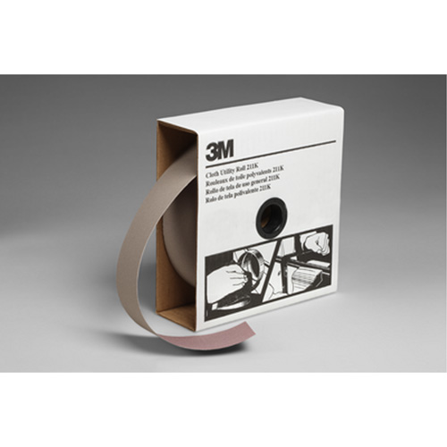 Utility Roll 211K, Aluminum Oxide, 2" W x 150' L, 120 Grit PB Rental Co. Ltd.