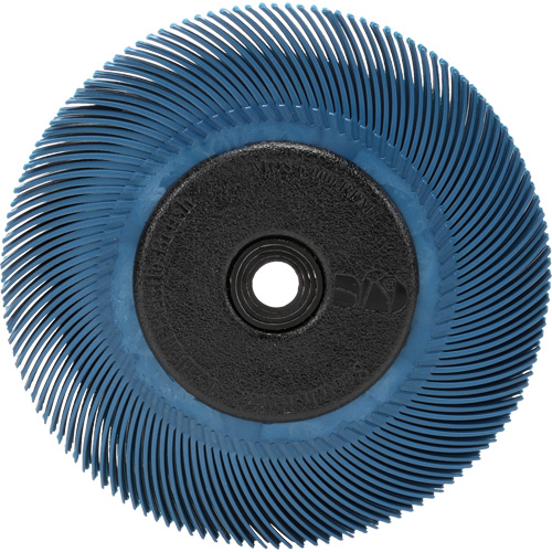 Brosse radiale en soies Scotch-Brite, C&eacute;ramique, Grain 400, 6" dia. PB Rental Co. Ltd.