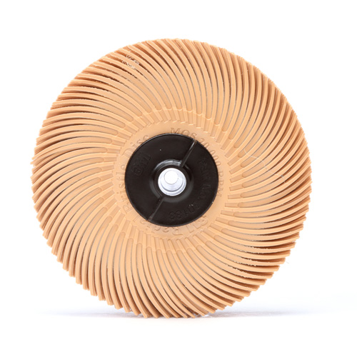 Scotch-Brite Radial Bristle Disc, Aluminum Oxide, 6 Micron Grit, 3" Dia. PB Rental Co. Ltd.