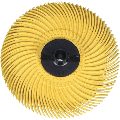 Scotch-Brite Radial Bristle Disc, Aluminum Oxide, 80 Grit, 3" Dia. PB Rental Co. Ltd.