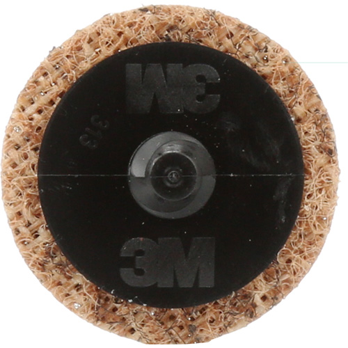 Disque de conditionnement de surface Roloc Scotch-Brite, 1-1/2" dia., Grain Cors&eacute;, Oxyde d'aluminium PB Rental Co. Ltd.