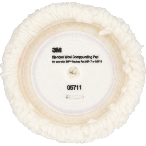 Compounding Pad, 9" Dia., Wool PB Rental Co. Ltd.