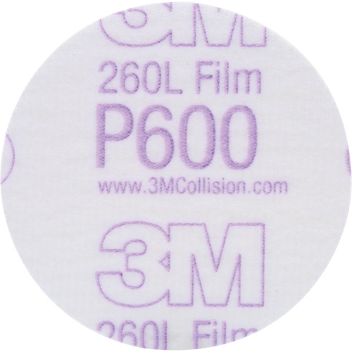 Gold Hookit Disc, 3" Dia., P600 Grit, Aluminum Oxide, C-Weight PB Rental Co. Ltd.