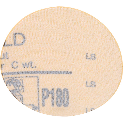 Gold Hookit Disc, 3" Dia., P180 Grit, Aluminum Oxide, C-Weight PB Rental Co. Ltd.