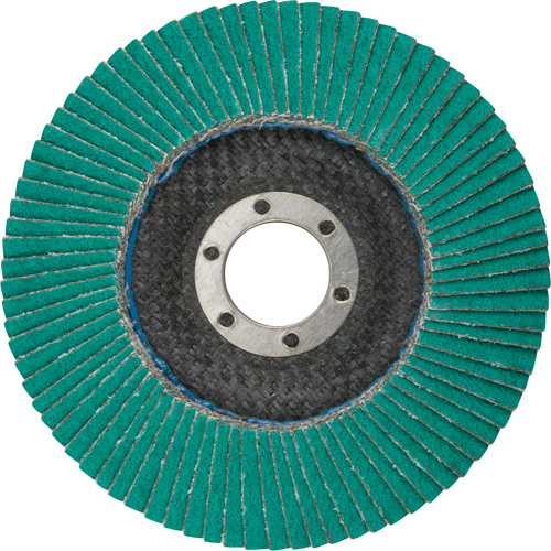 Disques &agrave; lamelles 577F, 4-1/2" x 7/8", Type 29, Grain 60, Zirconium PB Rental Co. Ltd.
