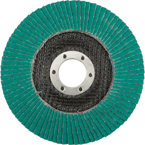 Disques &agrave; lamelles 577F, 4-1/2" x 7/8", Type 29, Grain 80, Zirconium PB Rental Co. Ltd.