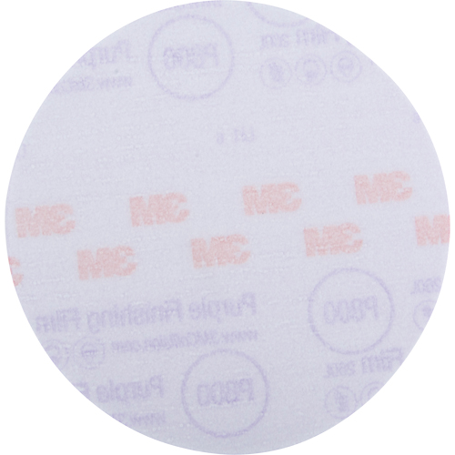 DISQUE FINITION MAUVE 6" HOOKIT GRN P800 50/BTE, 6" Dia., P800 Grit PB Rental Co. Ltd.