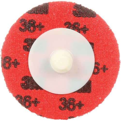 Disque &agrave; d&eacute;ligner durable II Roloc Cubitron, 3" dia., Grain 36+, C&eacute;ramique PB Rental Co. Ltd.