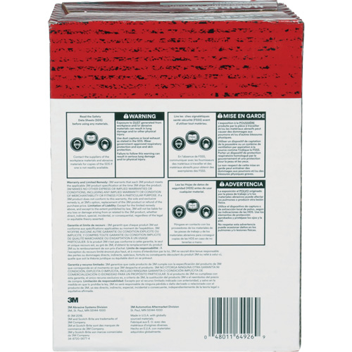 Scotch-Brite 7447 Hand Pads, Aluminum Oxide, 9" x 6", Very Fine Grit PB Rental Co. Ltd.