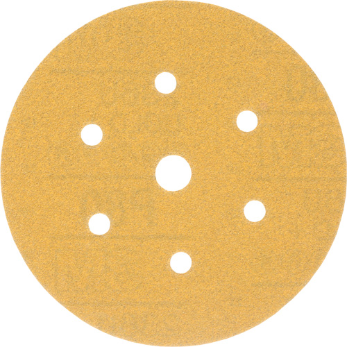 Film pour disque Hookit de 3M, dia 6", Grain P80, Oxyde d'aluminium, Poids C PB Rental Co. Ltd.