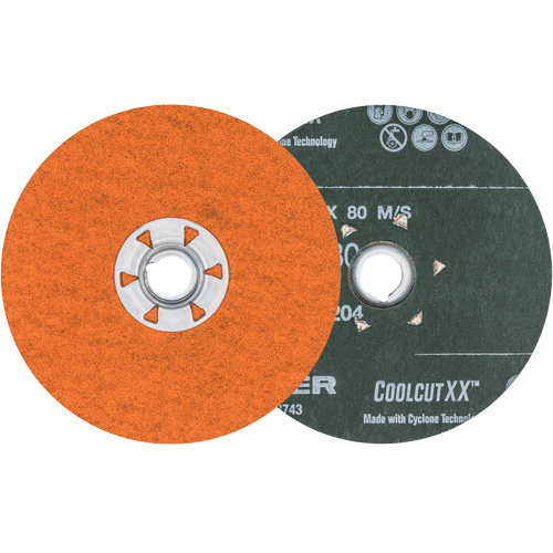 Disque de sablage Coolcut XX, 4-1/2" dia., Grain 80, C&eacute;ramique PB Rental Co. Ltd.