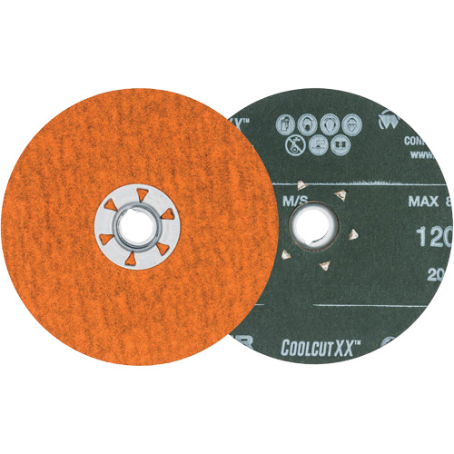 Disque de sablage Coolcut XX, 5" dia., Grain 120, C&eacute;ramique PB Rental Co. Ltd.