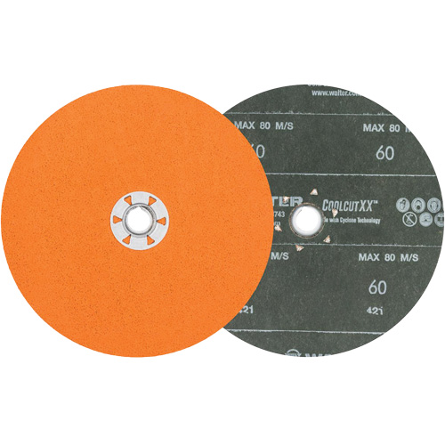 Disque de sablage Coolcut XX, 7" dia., Grain 60, C&eacute;ramique PB Rental Co. Ltd.
