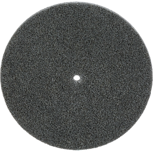 Scotch-Brite EXL Unitized Wheel, 5" x 1/4", 1/4" Arbor, Fine Grit, Silicon Carbide PB Rental Co. Ltd.