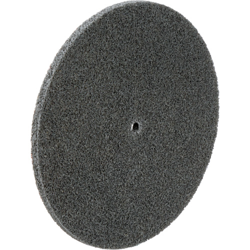 Scotch-Brite EXL Unitized Wheel, 6" x 1/4", 1/4" Arbor, Fine Grit, Silicon Carbide PB Rental Co. Ltd.