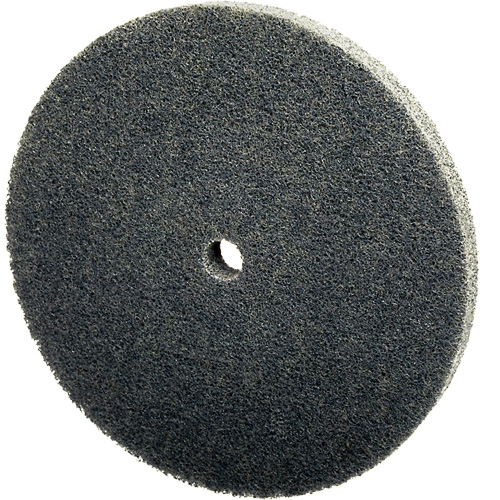 Meule unitaris&eacute;e EXL Scotch-Brite, 3" x 1/4", Arbre de 1/4", Grain de Fin, Carbure de silicium PB Rental Co. Ltd.
