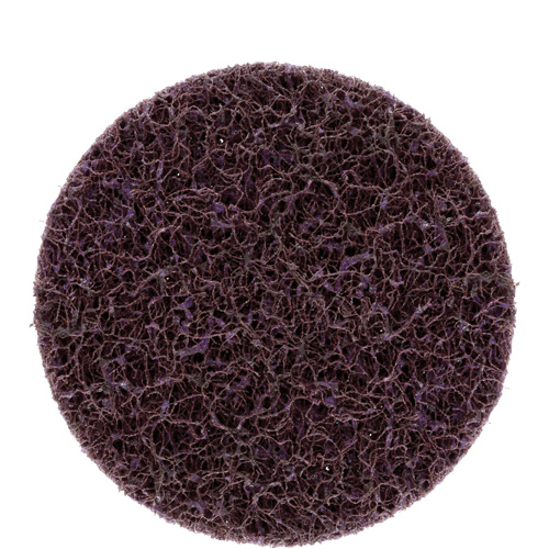 Disque de brossage et de finition Roloc Scotch-Brite, 3" dia., Grain Moyen, Carbure de silicium PB Rental Co. Ltd.