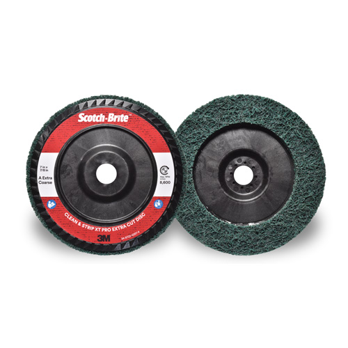 Scotch-Brite Clean & Strip XT Pro Extra Cut Disc, 7" Dia., Extra Coarse Grit, Aluminum Oxide PB Rental Co. Ltd.