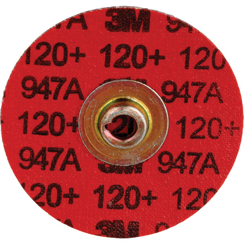 Disque &agrave; tranchant durable Cubitron II Roloc, 2" dia., Grain 120+, C&eacute;ramique PB Rental Co. Ltd.