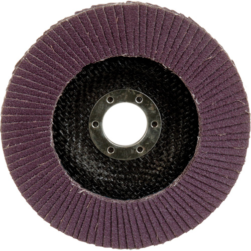 Disque &agrave; lamelles &agrave; changement rapide 769F, 5" x 7/8", Type 27, Grain 80+, C&eacute;ramique PB Rental Co. Ltd.