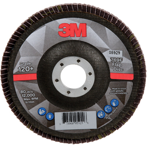 769F Quick Change Flap Disc, 5" x 7/8", Type 29, 120+ Grit, Ceramic PB Rental Co. Ltd.