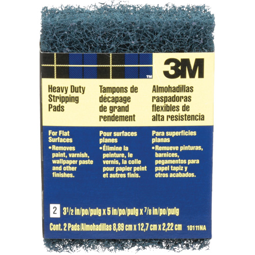 Heavy-Duty Stripping Pads, Aluminum Oxide, 3-1/2" x 5", Coarse Grit PB Rental Co. Ltd.