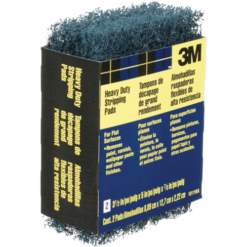 Heavy-Duty Stripping Pads, Aluminum Oxide, 3-1/2" x 5", Coarse Grit PB Rental Co. Ltd.