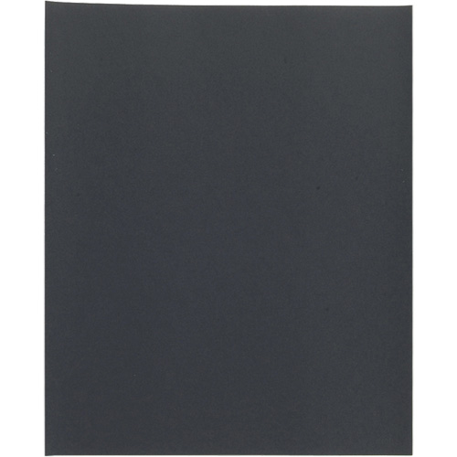 Feuille de ponçage imperm&eacute;able Black Ice, 9" x 11", Grain 600, Oxyde d'aluminium PB Rental Co. Ltd.