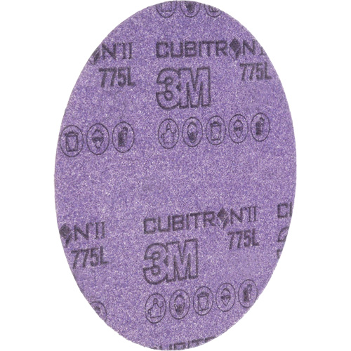 Cubitron II Hookit 775L Series Film Disc, 6" Dia., 240+ Grit, Ceramic, 3 mils PB Rental Co. Ltd.
