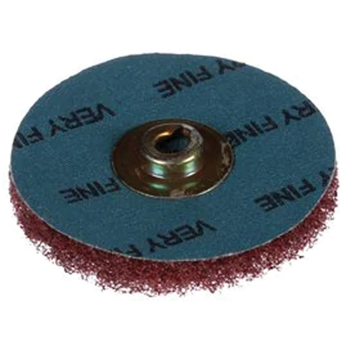 Disque HS de polissage et de brossage &agrave; changement rapide Standard Abrasives, 2" dia., Grain Tr&egrave;s fin, Oxyde d'aluminium PB Rental Co. Ltd.