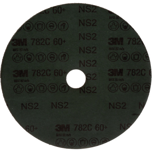 Disque en fibre 782C, C&eacute;ramique, 60+, 7" Dia x 7/8" Arbre PB Rental Co. Ltd.